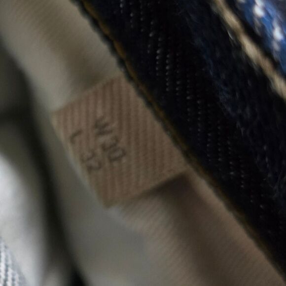 Burberry Brit dark mens relaxed jeans no stretch 100% cotton size 30 short - Picture 10 of 15